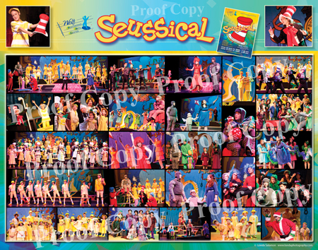 Seussical show collage